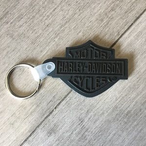 Genuine Harley-Davidson Rubber key chain